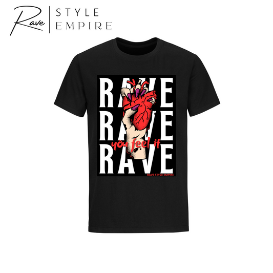 T-shirt RAVE FEEL IT