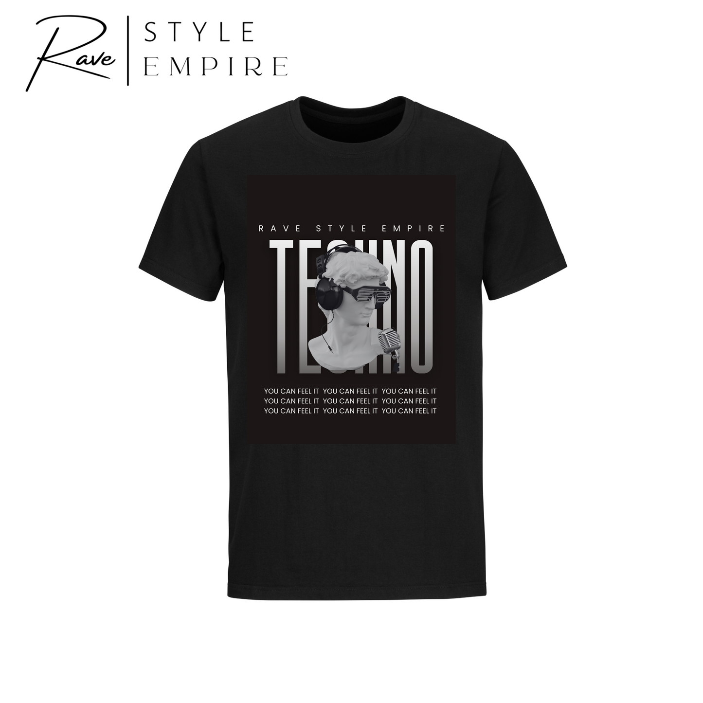 T-shirt TECHNO STATUE